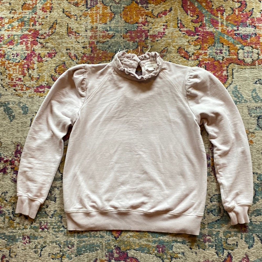 David Lerner Studio Collection Puff Sleeve Sweatshirt